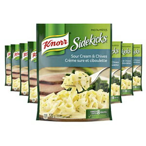 Knorr SidekicksAT[N[ƃ`CũpX^TChfBbVA120g/4.2IXA8JbgA{Ji_A} Knorr Sidekicks, Sour Cream & Chives Pasta Side Dish, 120g/4.2oz., 8ct, {Imported from Canada}