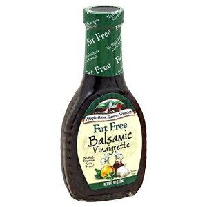 メープル グローブ ドレッシング バルサミコ ビネグレット 無脂肪 8.0 オンス (2 個パック) Maple Grove Dressing Balsamic Vinaigrette Fat Free 8.0 OZ(Pack of 2)