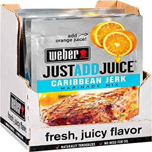 Weber 2009122 㥹ȡɡ塼 ӥ󥸥㡼ޥͥߥå -  1212 Weber 2009122 Just Add Juice Caribbean Jerk Marinade Mix - Quty 1212