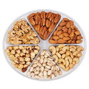 OibcMtgoXPbg6-NX}XAӍՁAeA̓Aâ߂̃ZNV̌NIȐVNȃMtg̃ACfAi6Zibcj Ha Gee's Farm Gourmet Nuts Gift Baskets 6-Sectional Healthy Fresh Gift Idea For Christmas, Thanksgivin