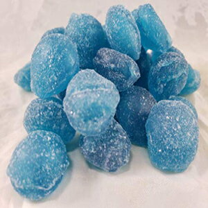 ブルーラズベリー 昔ながらのケトル調理ハード キャンディ ドロップス Blue Raspberry Old-Fashioned Kettle-Cooked Hard Candy Drops