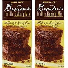 g[_[W[Y uEj[ gt x[LO ~bNX 16 IX (2 pbN) Trader Joe's Brownie Truffle Baking Mix 16 oz (Pack of 2)