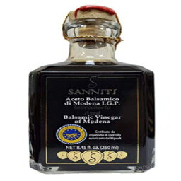 Sanniti Aceto Balsamico Di Modena 熟成職人イタリアンバルサミコワインビネガー - 8.45 fl.oz. (250ml) Sanniti Aceto Balsamico Di Modena Aged Artisan Italian Balsamic Wine Vinegar - 8.45 fl.oz. (250ml)