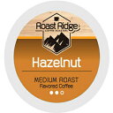 Roast Ridge VOT[uR[q[|bhAL[O K Jbv u[ɑΉAw[[ibcA100  Roast Ridge Single Serve Coffee Pods, Compatible with Keurig K-Cup Brewers, Hazelnut, 100 Count