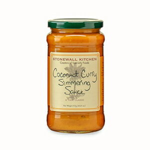 Stonewall Kitchen ココナッツカレー煮込みソース、18.25オンス Stonewall Kitchen Coconut Curry Simmering Sauce, 18.25 Ounces
