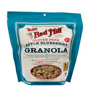 ボブズ レッドミル グルテンフリー アップル ブルーベリー グラノーラ、12オンス Bob's Red Mill Gluten Free Apple Blueberry Granola, 12-ounce