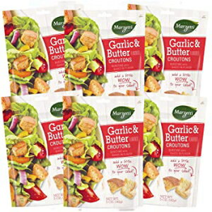 }[beBĂNgK[bNƃo^[5IXi6pbNj Marzetti Baked Croutons Garlic and Butter 5 oz (Pack of 6)