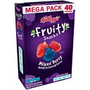 Fruity Snacks, Mixed Berry, Gluten Free, Fat Free, 32 Oz (Pack of 40)