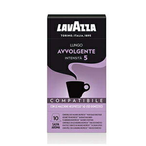 Lavazza ネスプレッソ カプセル (Avvolgente、100 カプセル) Lavazza Nespresso Capsules (Avvolgente, 100 Caps)