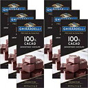 無糖チョコレート ギラデリチョコレートベーキングバー 100％カカオ無糖チョコレート 4オンスバー（6個パック） Unsweetened Chocolate, Ghirardelli Chocolate Baking Bar, 100 Cacao Unsweetened Chocolate, 4-Ounce Bars (Pack of 6)