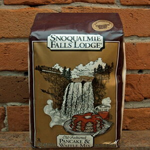 スノコルミー フォールズ ロッジ パンケーキ & ワッフル ミックス、オールド ファッション、5 ポンド バッグ Snoqualmie Falls Lodge Pancake & Waffle Mix, Old Fashioned, 5-Pound Bag