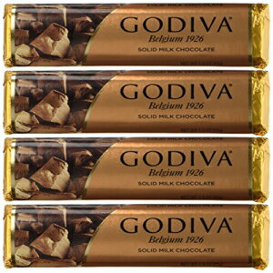 ゴディバ チョコレート ゴディバ ショコラティエ ソリッド チョコレート、各 1.5 オンス、4 個パック、パッケージは異なる場合があります Godiva Chocolatier Solid Chocolate, 1.5 Ounce Each, Pack of 4, Pack May Vary