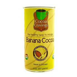 ココアを渇望するホットココア、バナナ、8オンス Cocoa Cravings Hot Cocoa, Banana, 8 Ounce