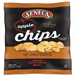 セネカキャラメルアップルチップ、2.5オンスバッグ（5パック） Seneca Caramel Apple Chips, 2.5-ounce Bags (Pack of 5)