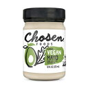 Chosen Foods ビーガン アボカド オイル マヨ – 100 純粋な植物ベース グルテンフリー コーシャー 非遺伝子組み換え サンドイッチ ドレッシング 料理 ソース用 12 オンス (1 パック) Chosen Foods Vegan Avocado Oil Mayo – 100 Pure P