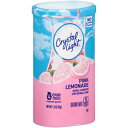 *** We ship internationally, so do not use a package forwarding service. We cannot ship to a package forwarding company address because of the Japanese customs regulation. If it is shipped and customs office does not let the package go, we do not make a refund. ■ 名称 Crystal Light Pink Lemonade Drink Mix (8-Quart), 1.9-Ounce Canisters (Pack of 4) ■ 内容量 商品名に記載 ■ 原材料 別途ラベルに記載(英文) ■ 賞味期限 別途ラベルに記載(月/日/年順番) ■ 保存方法 高温多湿の場所を避けて保存してください。 ■ 発送元 アメリカ ■ 原産国名 商品表面に記載 ■ 輸入者 UNI International Inc. 100 Galway pl Teaneck NJ USA+1 2016033663 ■ 広告文責 UNI International Inc. 100 Galway pl Teaneck NJ USA NJ USA+1 2016033663 【注意事項】 *** 特に注意してください。 *** ・個人ではない法人・団体名義での購入はできません。この場合税関で滅却されてもお客様負担になりますので御了承願います。 ・お名前にカタカナが入っている場合法人である可能性が高いため当店システムから自動保留します。カタカナで記載が必要な場合はカタカナ変わりローマ字で記載してください。 ・お名前またはご住所が法人・団体名義（XX株式会社等）、商店名などを含めている場合、または電話番号が個人のものではない場合、税関から法人名義でみなされますのでご注意ください。 ・転送サービス会社への発送もできません。この場合税関で滅却されてもお客様負担になりますので御了承願います。 *** ・注文後品切れや価格変動でキャンセルされる場合がございますので予めご了承願います。 ・当店でご購入された商品は、原則として、「個人輸入」としての取り扱いになり、すべてニュージャージからお客様のもとへ直送されます。 ・ご注文後、30営業日以内(通常2~3週間)に配送手続きをいたします。配送作業完了後、2週間程度でのお届けとなります。 ・まれに商品入荷状況や国際情勢、運送、通関事情により、お届けが2ヶ月までかかる場合がありますのでお急ぎの場合は注文をお控えください。 ・個人輸入される商品は、すべてご注文者自身の「個人使用・個人消費」が前提となりますので、ご注文された商品を第三者へ譲渡・転売することは法律で禁止されております。 ・関税・消費税が課税される場合があります。詳細はこちらをご確認下さい。 ・食品の場合、パッケージのアップデートが頻繁であり、商品写真と実際のパッケージが異なる場合があります。パッケージ外観の違いの理由では、返品・交換が不可能ですので、予めご了承ください。 ・アメリカの場合、Best By日付はExpiry Date（賞味期限）とは異なり、Best By日付以降も安全に摂取ができます。 ・電気製品購入時の注意点：1)アメリカと日本の電圧差で電力消費が高い加熱機器類は変圧器が必要な場合があります。変圧器の購入は別途費用が掛かります。日本の電圧がもう低いのでそのまま使用しても発熱の危険はありませんが加熱に時間がもう少しかかる可能性があります。2)受領後30日以内の初期不良は返金または交換で対応します。その後の修理は原則的に対応が出来かねますが保証期間以内なら海外メーカーへの交渉は代行致します。（送料などの実費は別途請求）3)本商品はアメリカ内需用です。日本でのワランティーなどはできない可能性があります。また、他の日本製品と互換ができない恐れがあります。 ・当店では、ご注文から30分以上過ぎた場合、原則的にお客様都合によるキャンセルは承っておりません。PC販売説明文