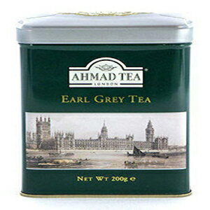 AHMAD TEA LONDON アールグレイ ティー 200 g (7 オンス) 缶 AHMAD TEA LONDON Earl Grey Tea 200 g (7 oz) Tin 1