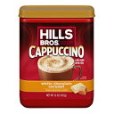 ヒルズ ブラザーズ インスタント ホワイト チョコレート キャラメル 退廃カプチーノ ミックス 使いやすく 自宅でコーヒーハウスの味をお楽しみください 泡状 16 オンス Hills Bros Instant White Chocolate Caramel Decadent Cappuccino Mix, Easy t
