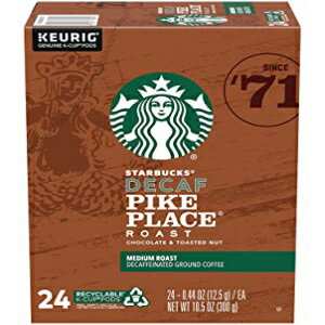 楽天Glomarketディカフェ パイク プレイス、スターバックス ディカフェ コーヒー K カップ ポッド、パイク プレイス、24 CT Decaf Pike Place, Starbucks Decaf Coffee K-Cup Pods, Pike Place, 24 CT