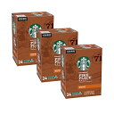 スターバックス コーヒー K カップ ポッド パイク プレイス 24 CT (3 個パック) Starbucks Coffee K-Cup Pods, Pike Place, 24 CT, (Pack of 3)