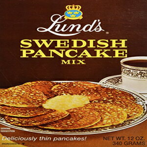 Lunds ѥ󥱡ߥåǥ󻺡12  Lunds Pancake Mix, Swedish, 12 Oz
