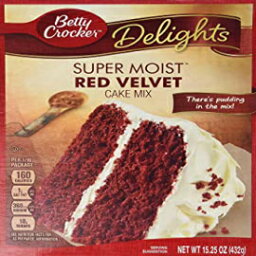 Betty Crocker Red Velvet Cake Mix 15.25Oz Per Box