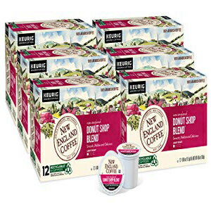 ニューイングランドコーヒー ニューイングランドドーナツショップブレンド ライトロースト Kカップポッド 12カラット。ボックス(6個入り) New England Coffee New England Donut Shop Blend Light Roast K-Cup Pods 12 ct. Box (Pack of 6)
