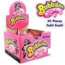 BUBBALOO チューインガム トゥッティ フルティ (50 個入り) by Bubbaloo BUBBALOO CHEWING GUM TUTTI FRUTI ( 50 in a Pack ) by Bubbaloo