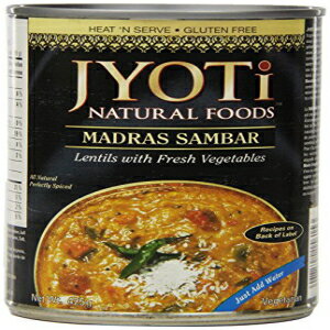 Jyoti Natural Foods Madras Sambar、黄色レン