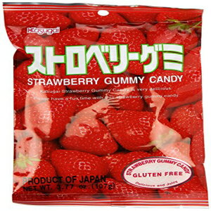 tO~ C`SO~LfB[A3.77IX KASUGAI GUMMIES Strawberry Gummy Candies, 3.77 Ounce