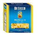 De Cecco ZipX^AVF No.50A1 |h (5 pbN) De Cecco Semolina Pasta, Shells No.50, 1 Pound (Pack of 5)