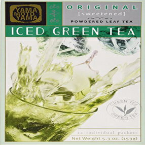 山本山 アイス緑茶 甘さ控えめ 1.4オンス箱 (12個パック) Yamamotoyama Iced Green Tea Lightly Sweetened, 1.4-Ounce Boxes (Pack of 12)