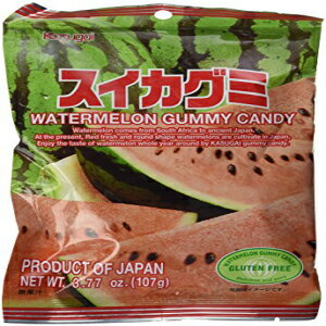 tY YO~ XCJ 107g Japanese Gummy Candy from Kasugai - Watermelon - 107g