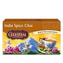 Celestial Seasonings India スパイス チャイ ティーバッグ - 20 個 Celestial Seasonings India Spice Chai Tea Bags - 20 ct