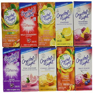 クリスタルライト ドリンクミックスバラエティ ON THE GO ～10フレーバー入りパック～ (10本入) Crystal Light Drink Mix Variety ON THE GO ~ Pack with 10 Flavors ~ (Pack of 10)