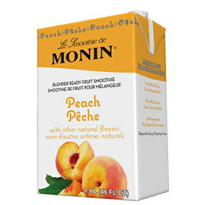 モナン ピーチ スムージー ミックス 46 液量オンス by Monin Monin Peach Smoothie Mix 46 Fl Oz by Mo..