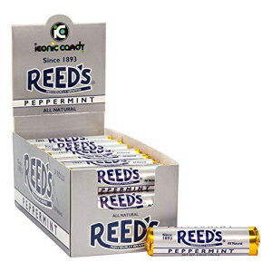 Reed's n[h LfB [ - yp[~g - 24CT Reed's Hard Candy Rolls - Peppermint - 24CT