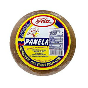 La Fe Fela ブラウン シュガー ケーン 16 オンス パネラ、100% ブラウン シュガー ケーン La Fe Fela Brown Sugar Cane 16oz Panela, 100% Brown Sugar Cane