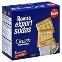 Rovira Export Sodas - クラシック ソーダ クラッカー (8 ホイルフレッシュパック/箱) - 9 オンスボックス (2 個入り) Rovira Export S..