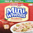 シリアル ケロッグ フロステッド ミニウィート フロステッド ミニウィート 一口サイズ シリアル - ストロベリー ディライト - 15.5 オンス Kellogg's Frosted Mini-Wheats Frosted Mini-Wheats Bite Size Cereal - Strawberry Delight - 15.5 oz