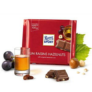 楽天Glomarketリッター スポーツ ラム トラウベン ヌス / ラム ナッツ グレープ （バー 3 本 各 100g） - ドイツ産新鮮 Ritter Sport Rum Trauben Nuss / rum nut grape （3 Bars each 100g） - fresh from Germany