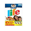 NG[J[ACtVAAIWiA18IX{bNXi3pbNj Quaker, Life Cereal, Original, 18oz Box (Pack of 3)