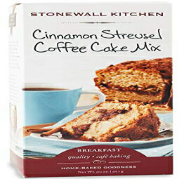 Stonewall Kitchen シナモンシュトロイゼル コーヒーケーキミックス 30オンス Stonewall Kitchen Cinnamon Streusel Coffee Cake Mix, 30 Ounce