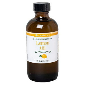 LorAnn レモンオイル SS、ナチュラルフレーバー、4 オンスボトル LorAnn Lemon Oil SS, Natural Flavor, 4 ounce bottle