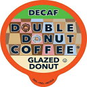 _uh[ic ~fBA[Xg fJtFR[q[|bhAO[Yhh[icAL[O K Jbv}VpA1  24 ̃VOT[uJvZ Double Donut Medium Roast Decaf Coffee Pods, Glazed Donut Flavored, for Keurig K-
