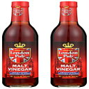 モルトビネガー ロンドン パブ モルト ビネガー 12.7 オンス (2 個パック) London Pub Malt Vinegar 12.7 OZ(Pac