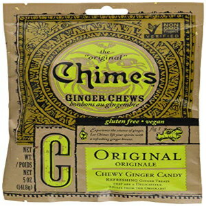 Chimes ジンジャーチュー オリジナル 5 オンス (1 個パック) Chimes Ginger Chews, Original, 5 Ounce (Pack of 1)