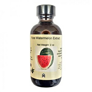 OliveNation ピュア スイカ エキス - 8 オンス - ベーキング用のプレミアム品質の香味料エキス OliveNation Pure Watermelon Extract - 8 ounces - Premium Quality Flavoring Extract for Baking