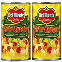 デルモンテ ベリーチェリー ミックスフルーツ ライトシロップ入り (2 パック) 15 オンス缶 Delmonte Very Cherry Mixed Fruit in Light Syrup (Pack of 2) 15 oz Cans