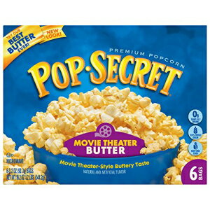 楽天GlomarketPop Secret 電子レンジポップコーン、映画館用バター、6 個入りボックス （6 個パック） Pop Secret Microwave Popcorn, Movie Theater Butter, 6-Count Boxes （Pack of 6）